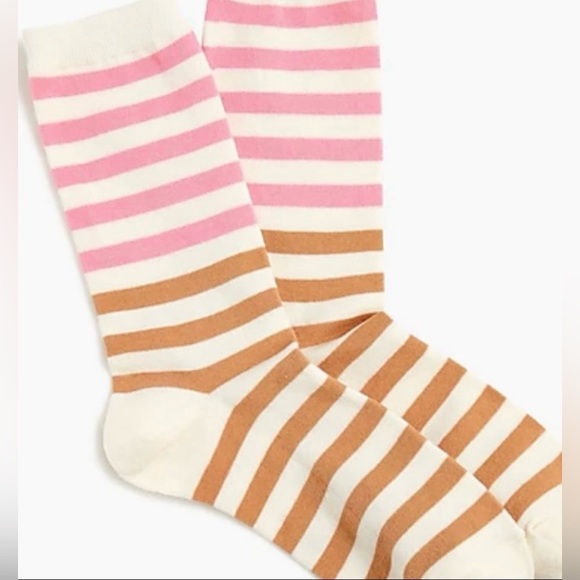 J. Crew Leopard Heart, Striped Trouser & Heart Trouser Socks - Picture 9 of 9